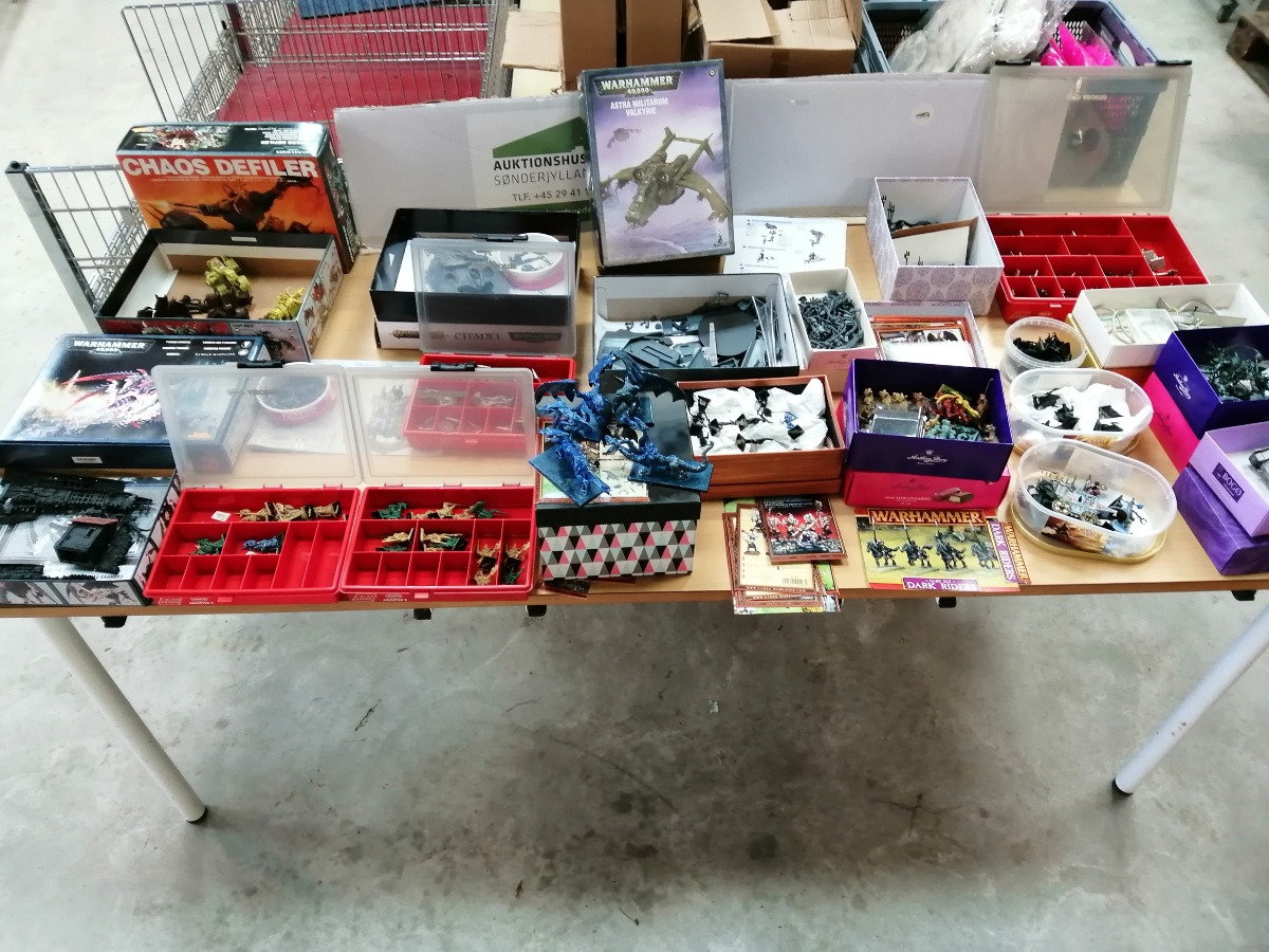 Stor samling af warhammer figur, mm