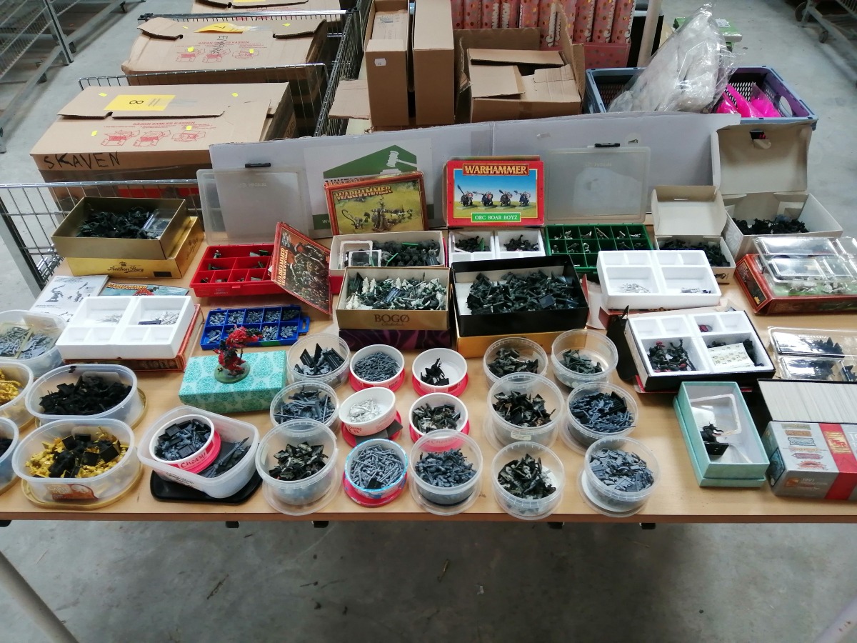 Stor samling af warhammer figur, mm
