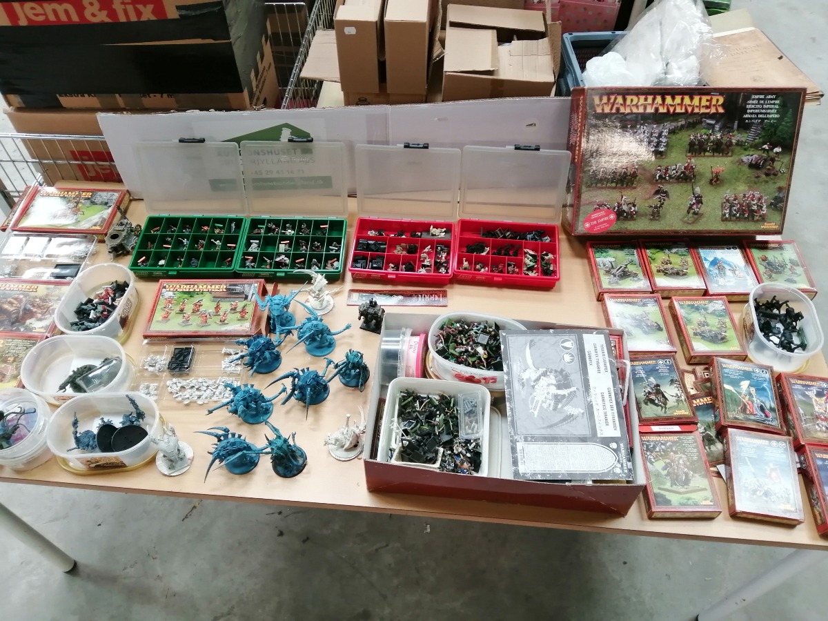 Stor samling af warhammer figur, mm