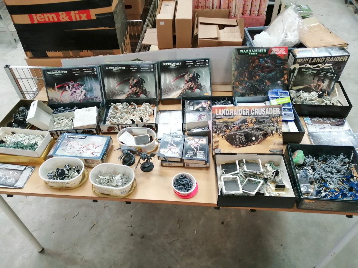 Stor samling af warhammer figur, mm