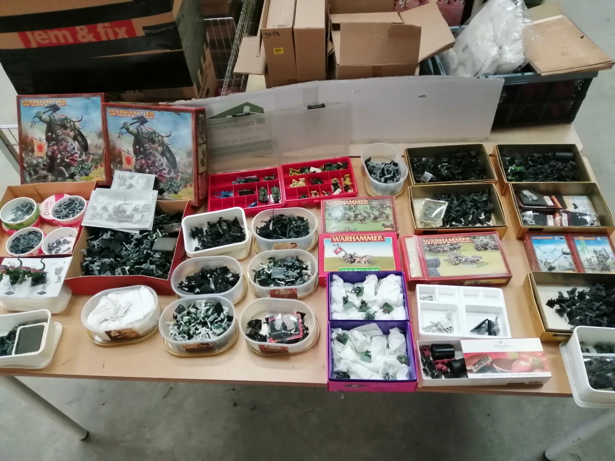 Stor samling af warhammer figur, mm