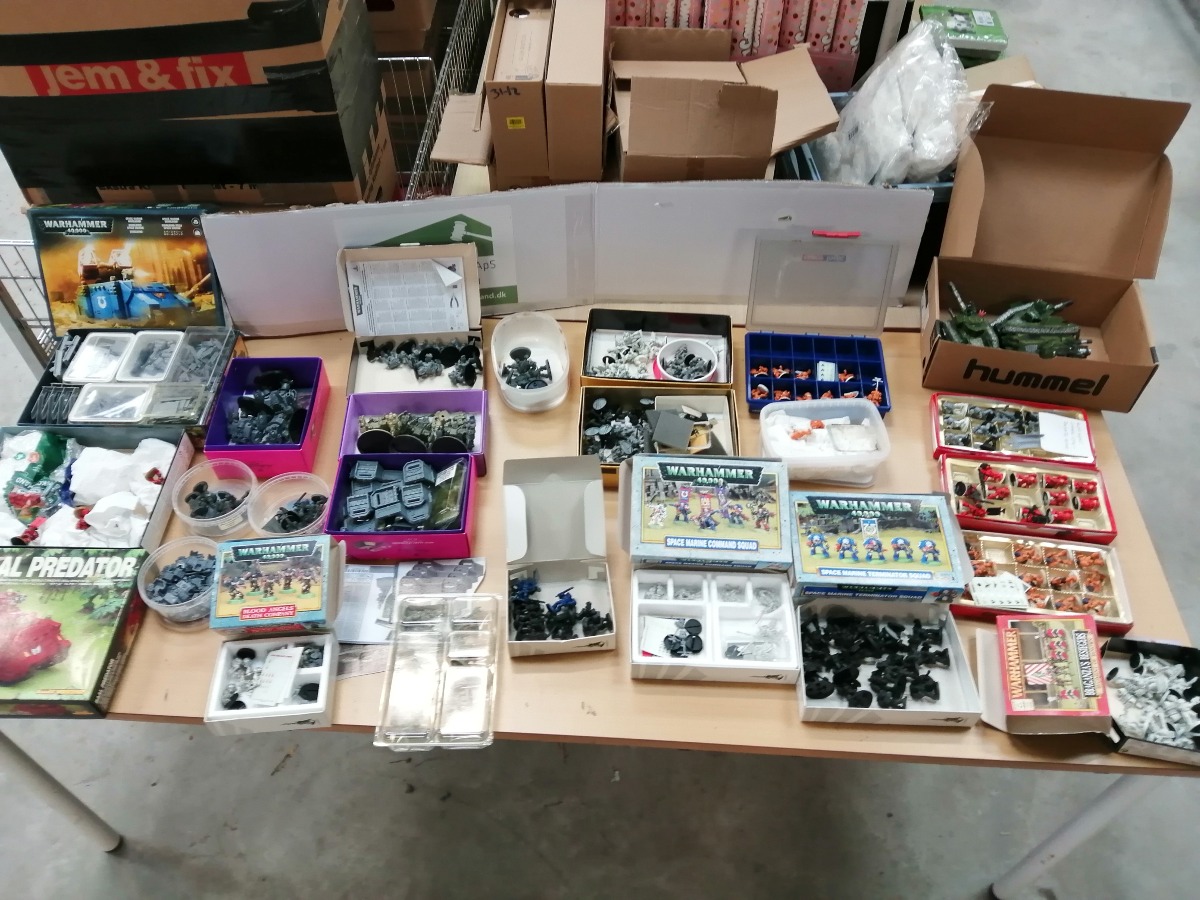 Stor samling af warhammer figur, mm