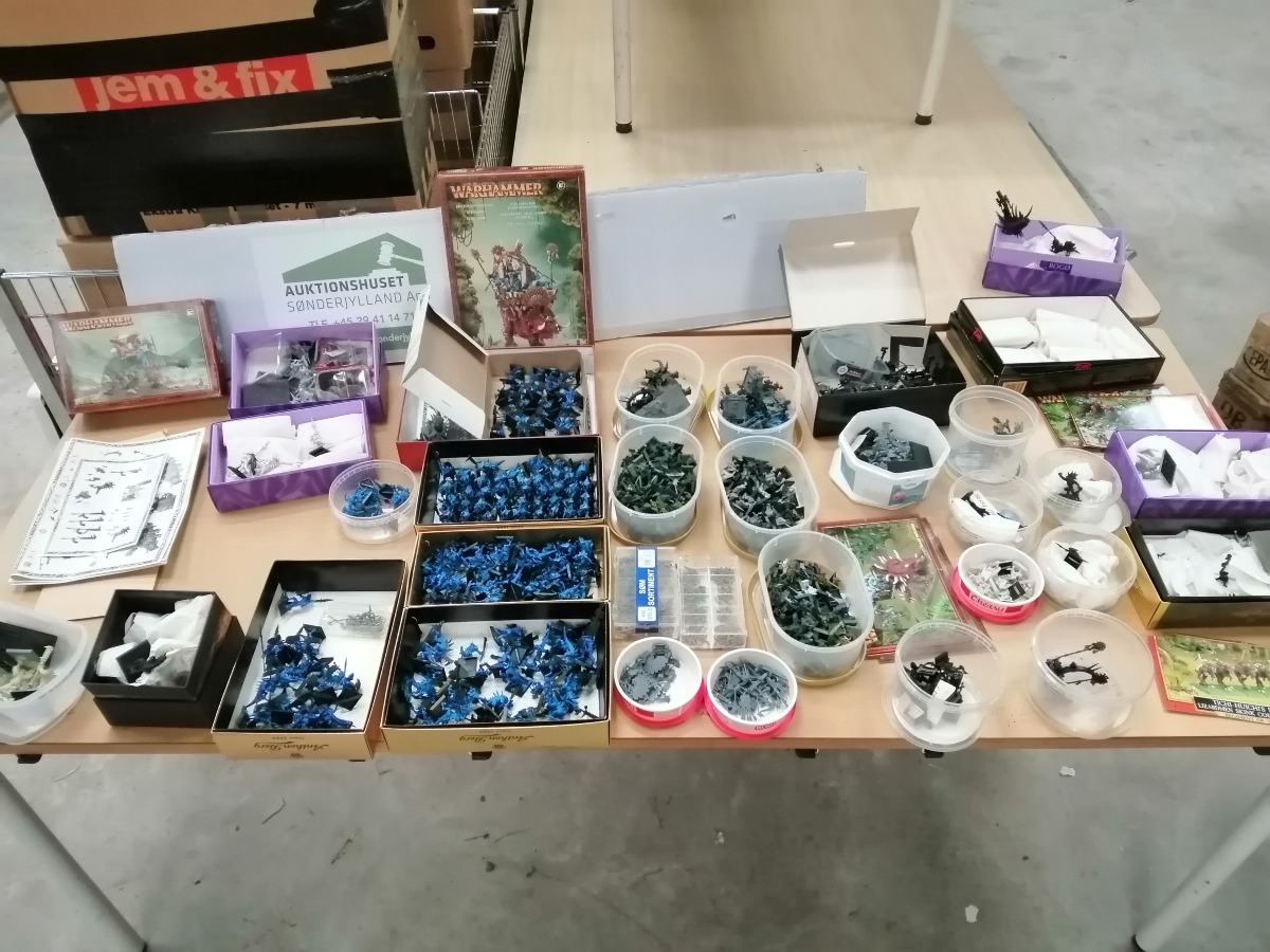 Stor samling af warhammer figur, mm