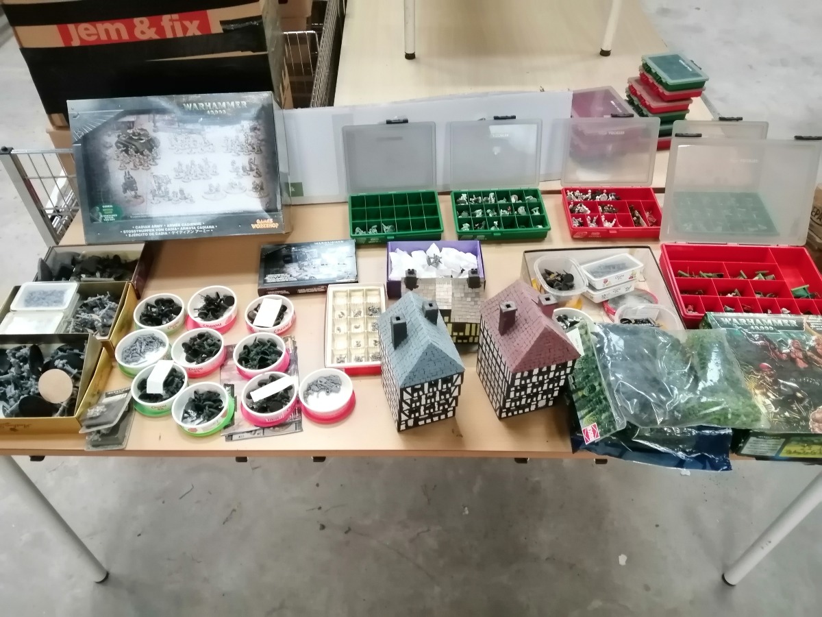 Stor samling af warhammer figur, mm