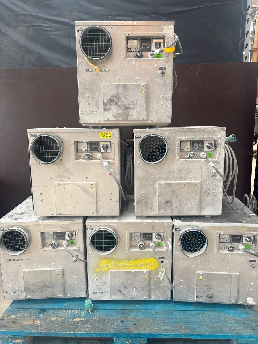 6 stk. Cotes industri adsorptionsaffugter (to forskellige modeller)