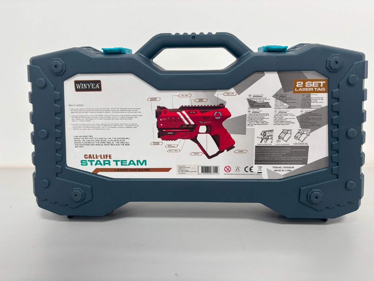 Laser battle sæt m. 2 pistoler