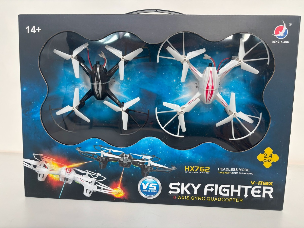 V-max Sky Fighter droner, sæt af 2 stk