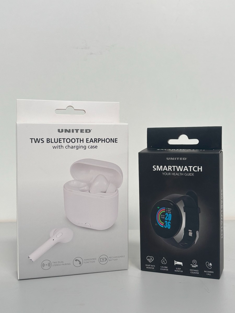 United Smartwatch & Earpods