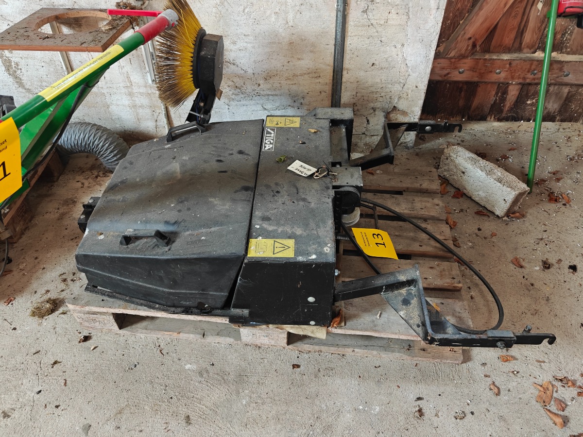 Stiga fejekost med opsamler 