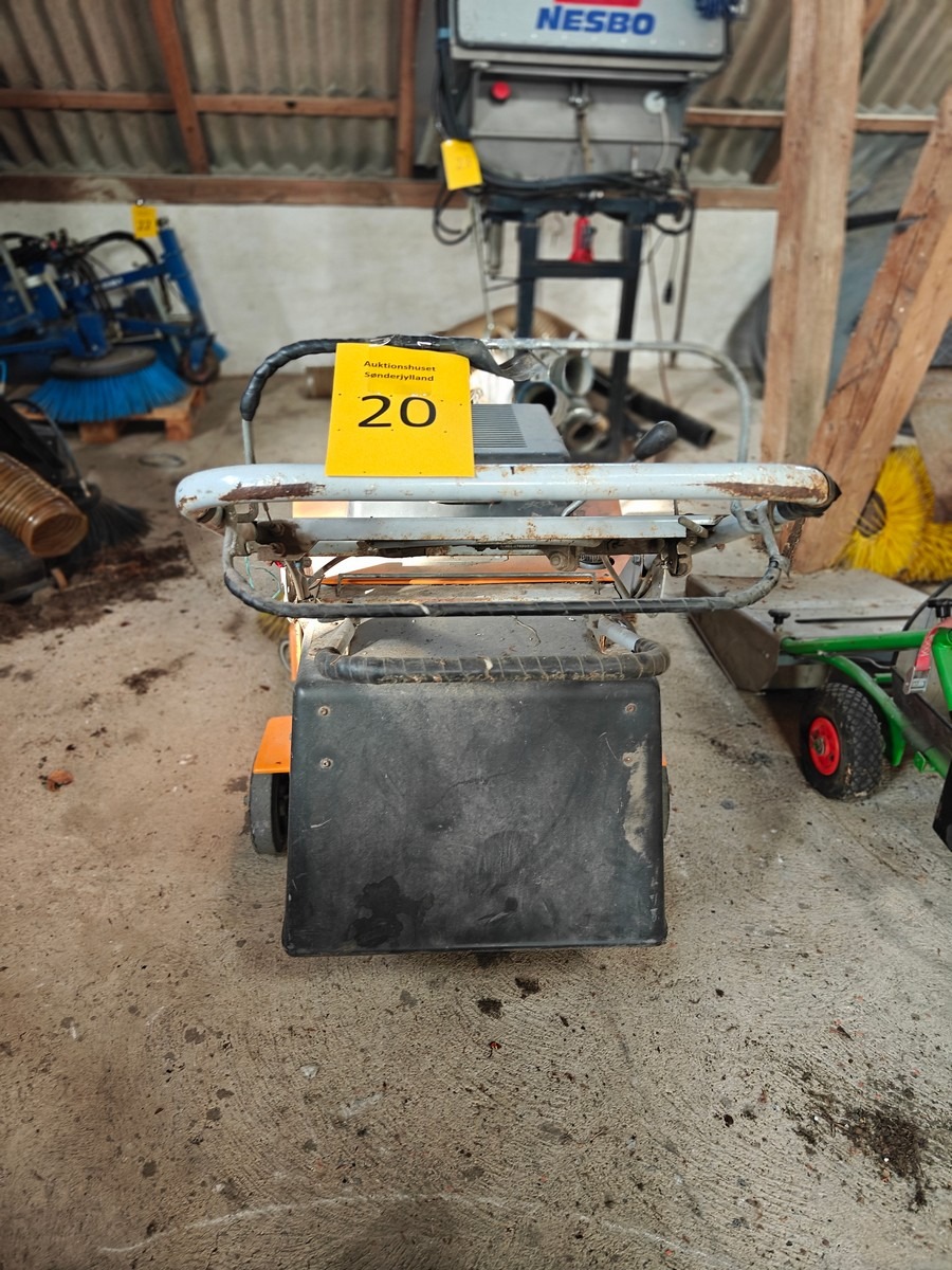 Duks fejemaskine med opsamler 