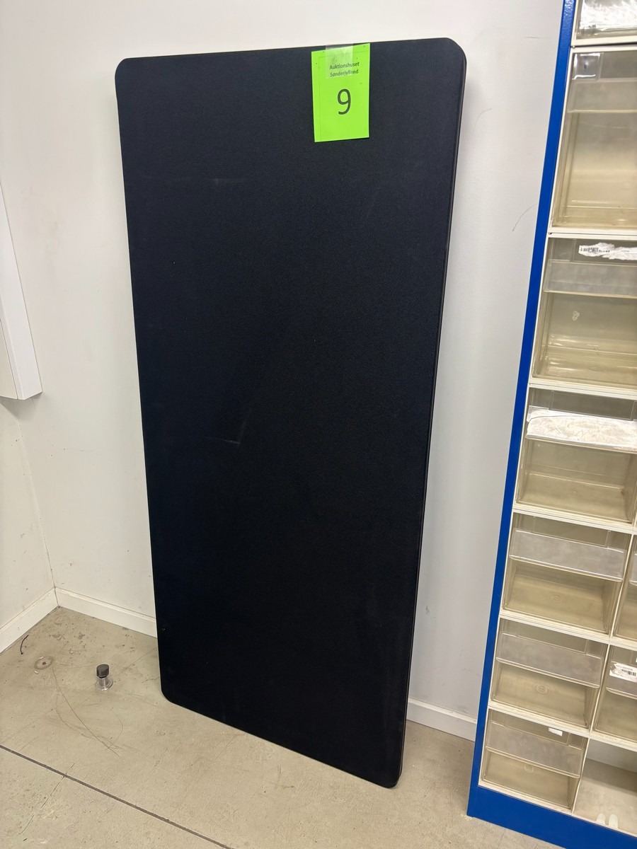 1 stk. bordskærme / skrivebordsafskærmning