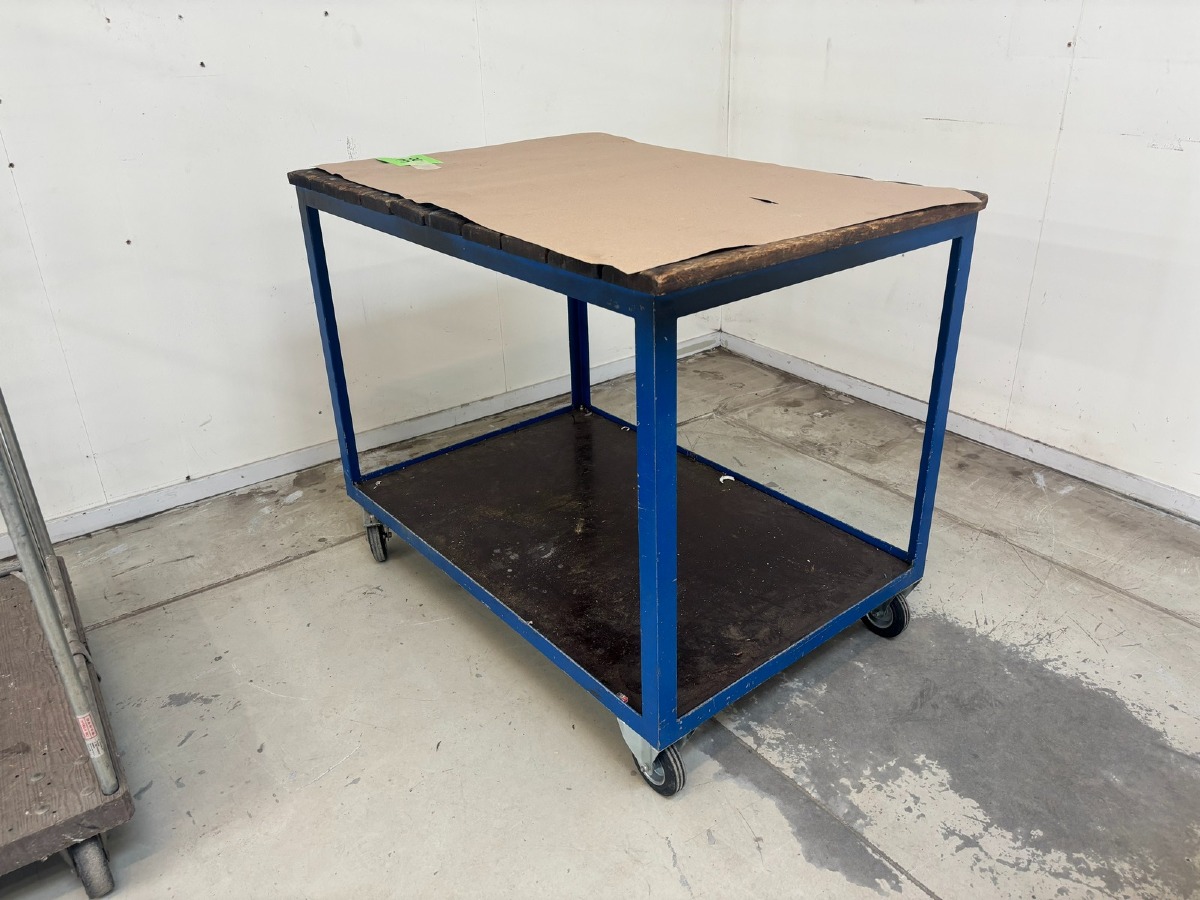 Arbejdsbord / værkstedsbord med underhylde