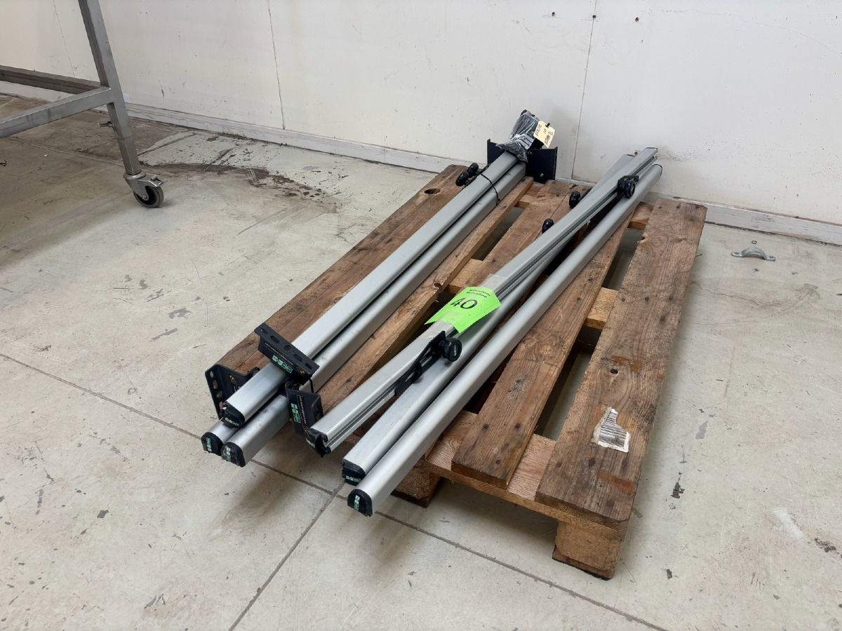 Modul-System alu tværbjælker / monteringsskinner (6 stk.)