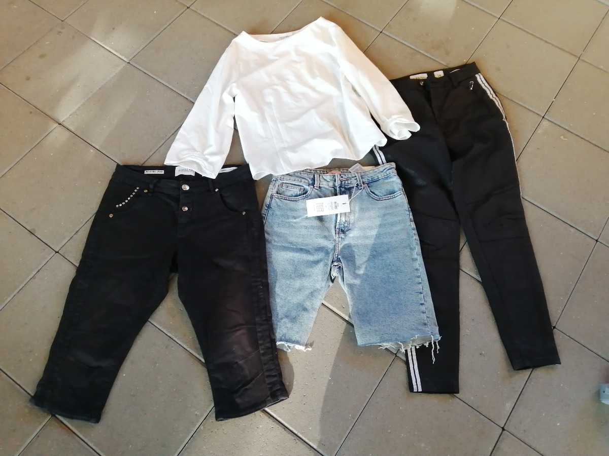 Bluse, shorts, knickers & bukser, str. 28