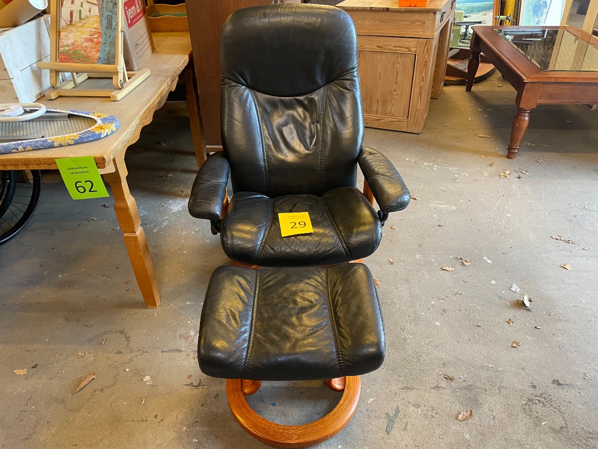 Stressless stol og skammel 