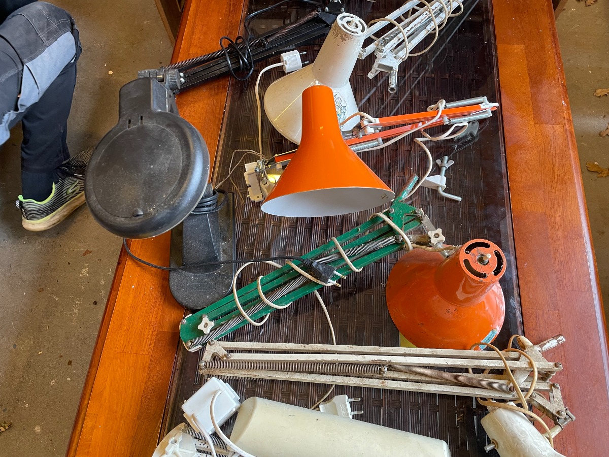 7 arkitekt lamper i forskellige modeller