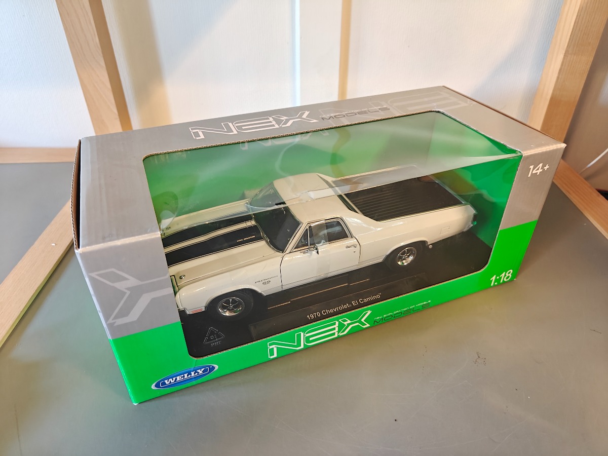 Welly model af 1970 Chevrolet El Camino 1:18
