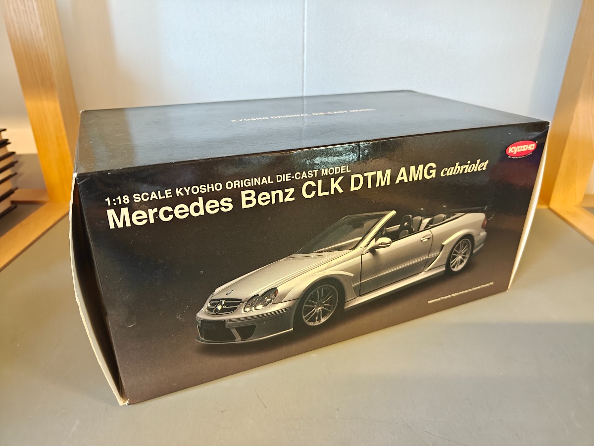 Kyosho model af Mercedes Benz CLK CTM AMG 1:18