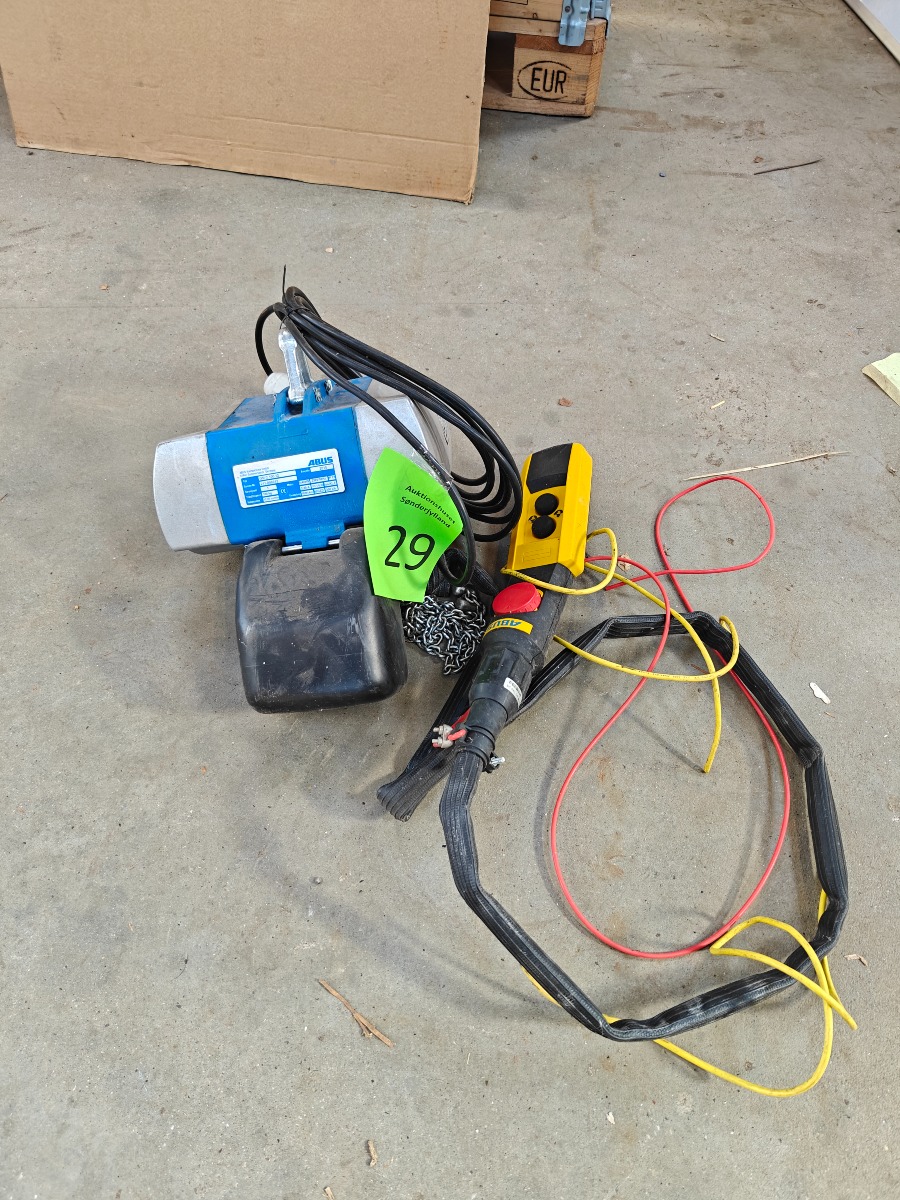 Abus el kædetalje 380v 