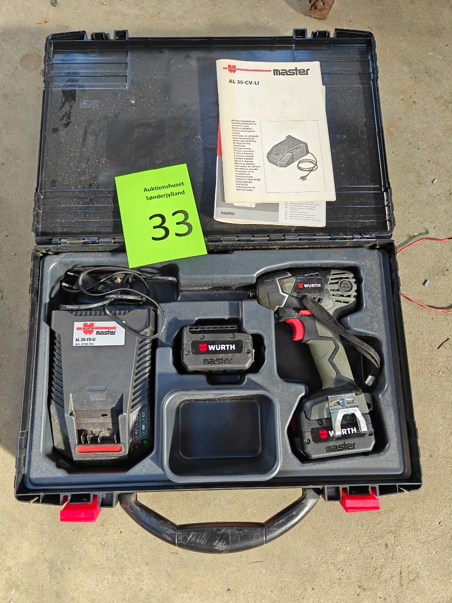 Slagbore maskine (WURTH)