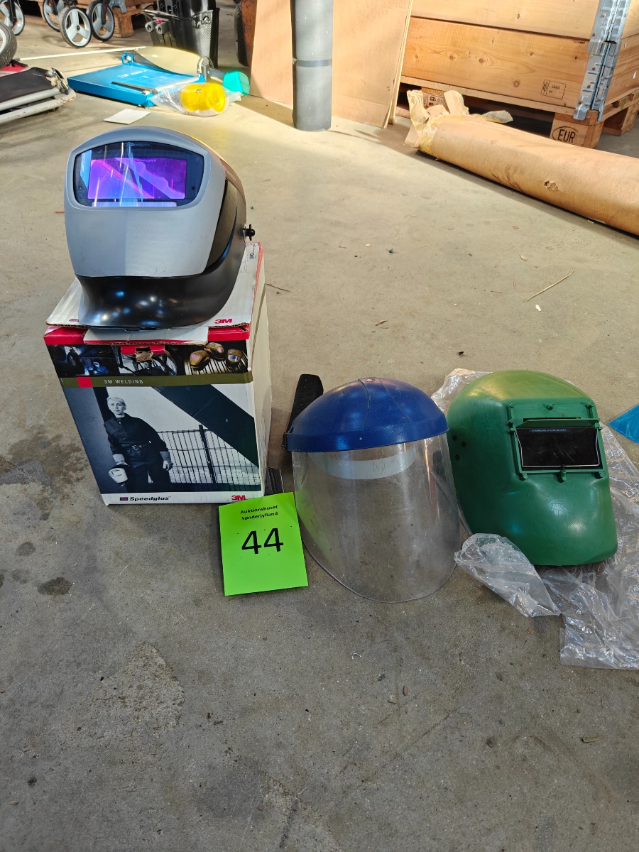 Svejseskærme & slibehjelm (3)
