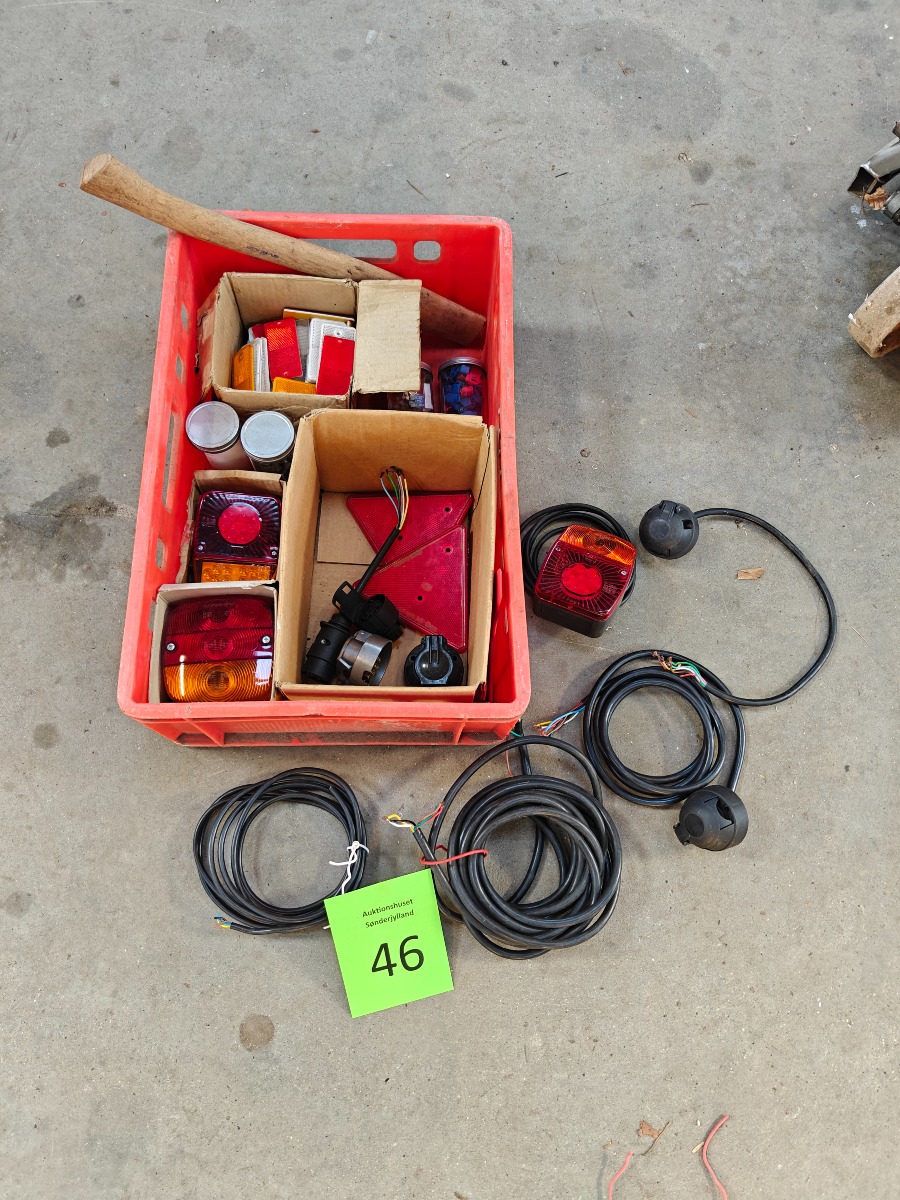 Baglygter & Trailerstik