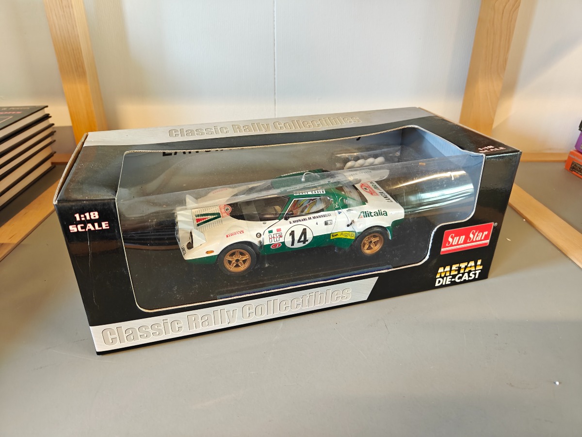 Sun Star model af Lancia stratos 1975 1:18