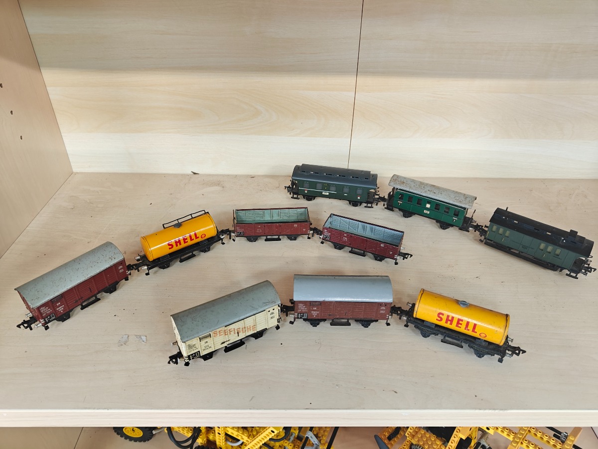 Fleischmann vogne fra U.S. Zone Spor H0