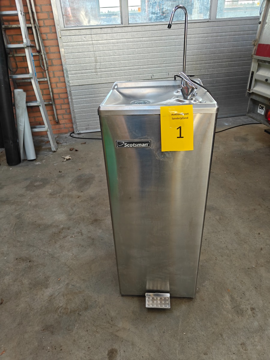 Drikkevandskøler i rustfrit stål