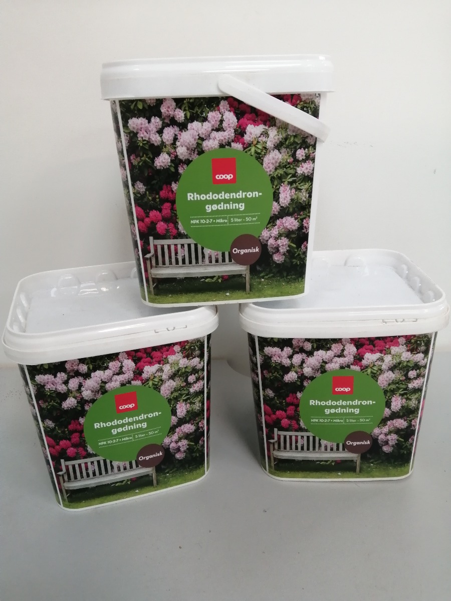 Rhododendron-gødning, 15 liter 