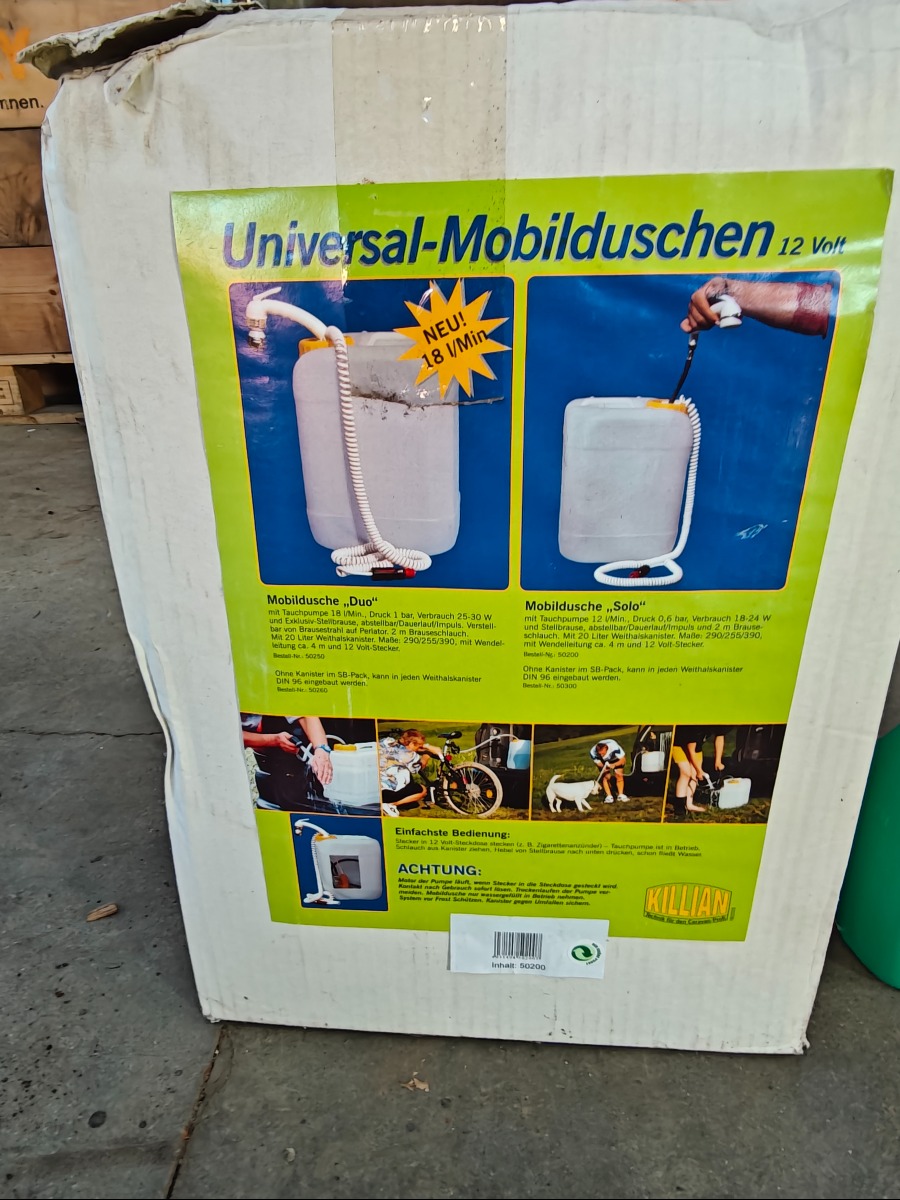 Camping bruser + 2 forstøverflasker 