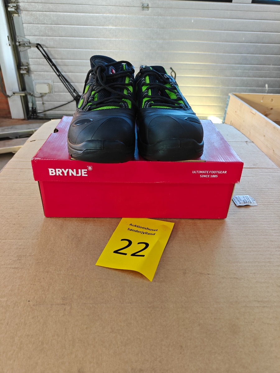 Sikkerhedssko Brynje str. 45 