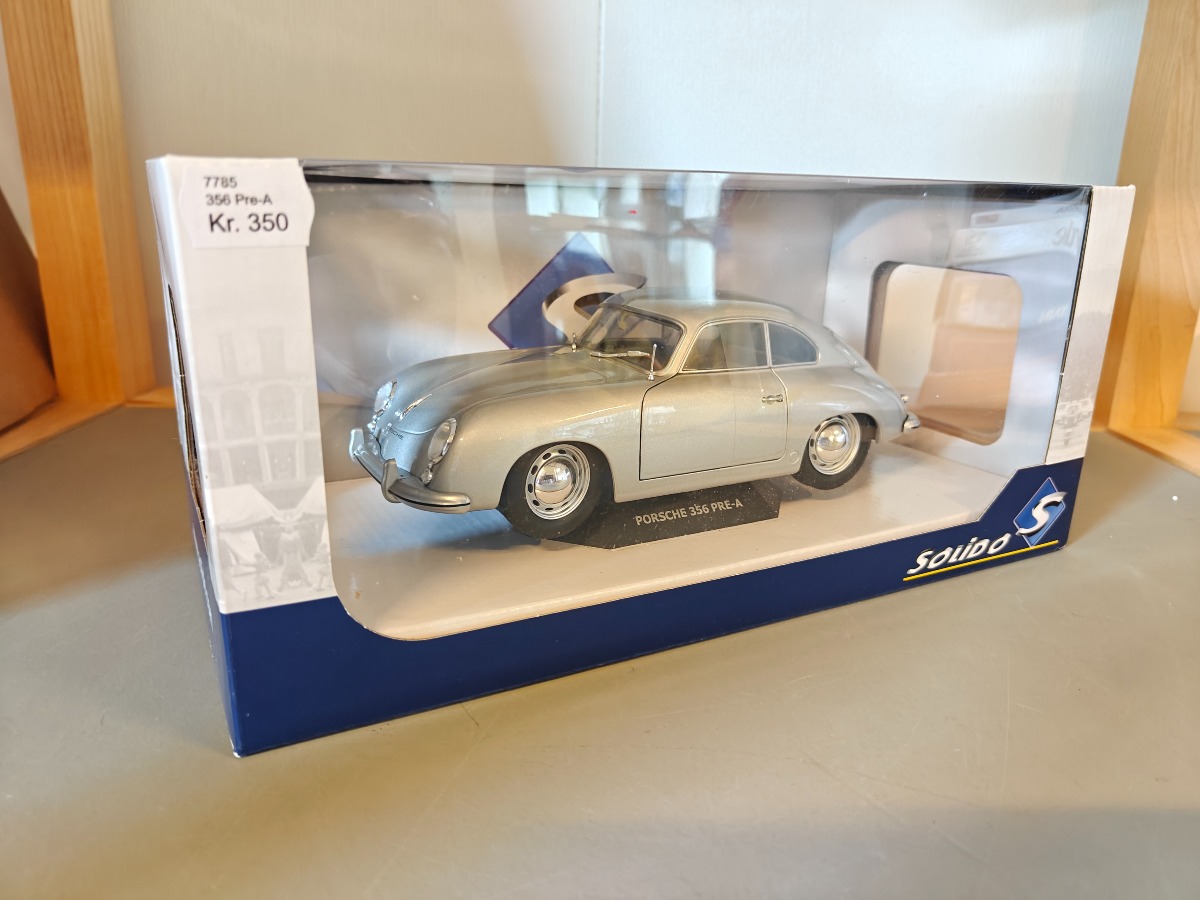 Solido model af Porsche 356 Pre-A 1:18