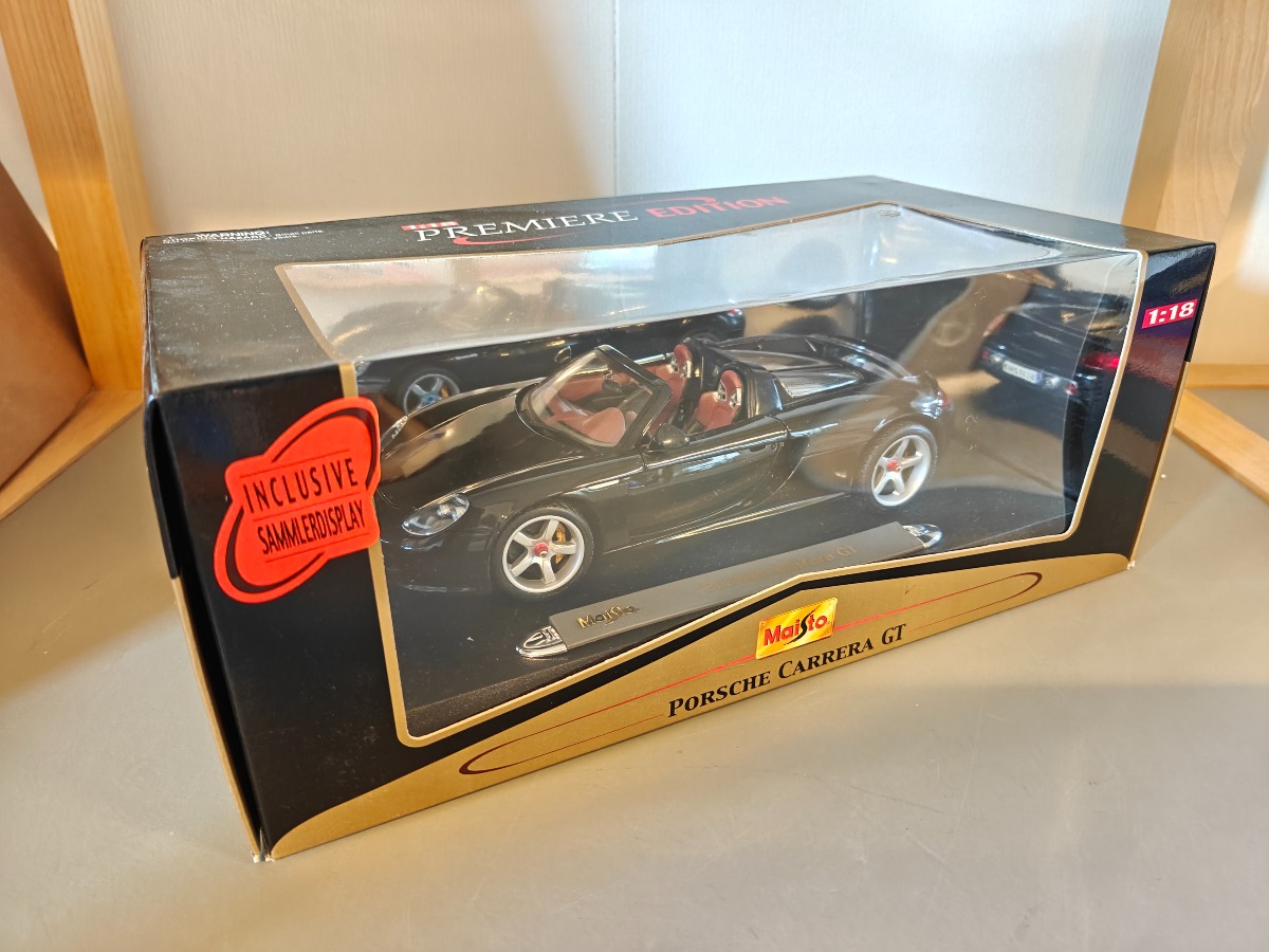 Maisto model af Porsche Carrera GT 1:18