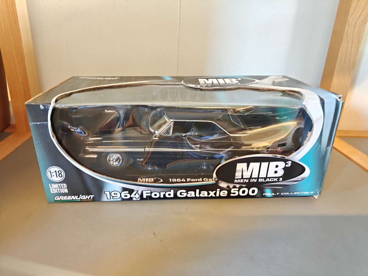 Greenlight model af MIB3 Ford Galaxie 1:18