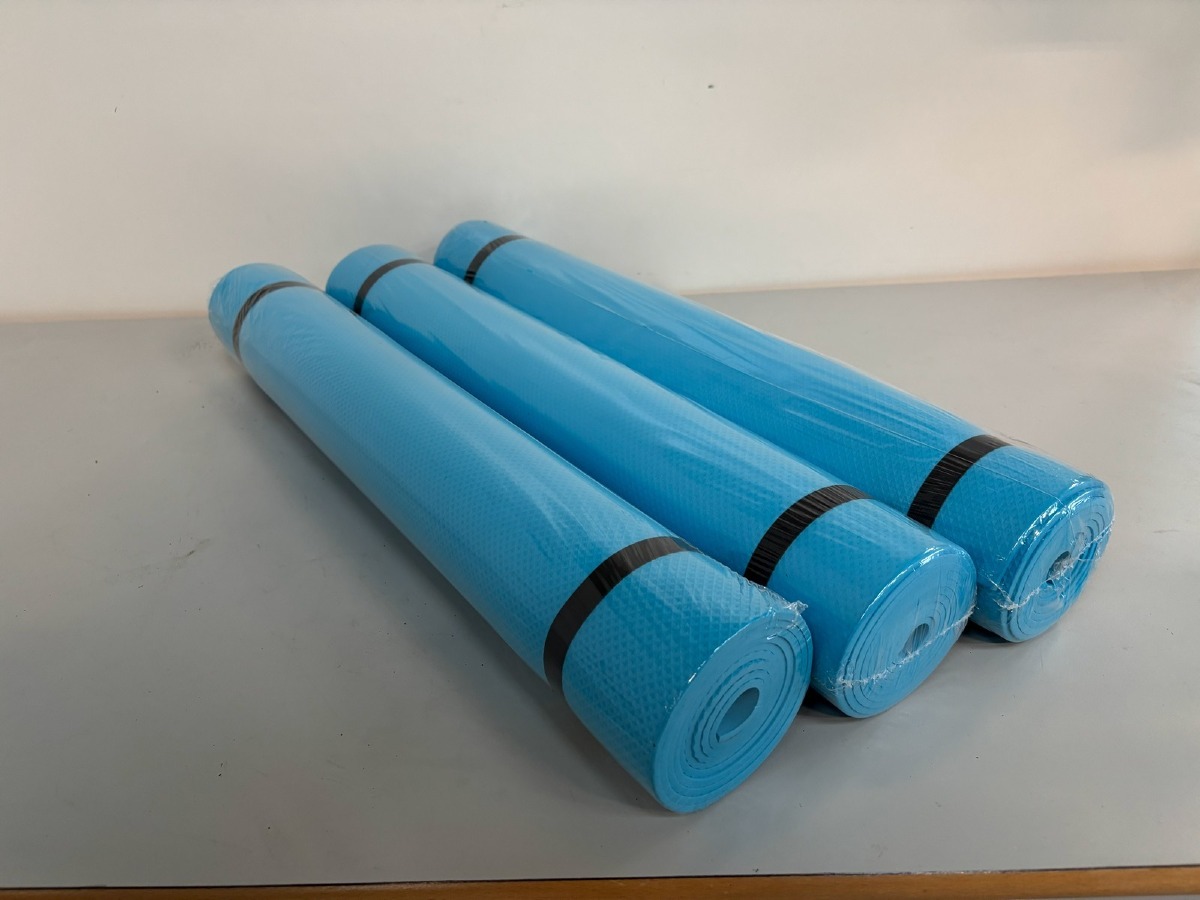 3 stk. Eva Yogamåtte (Ubrugt)