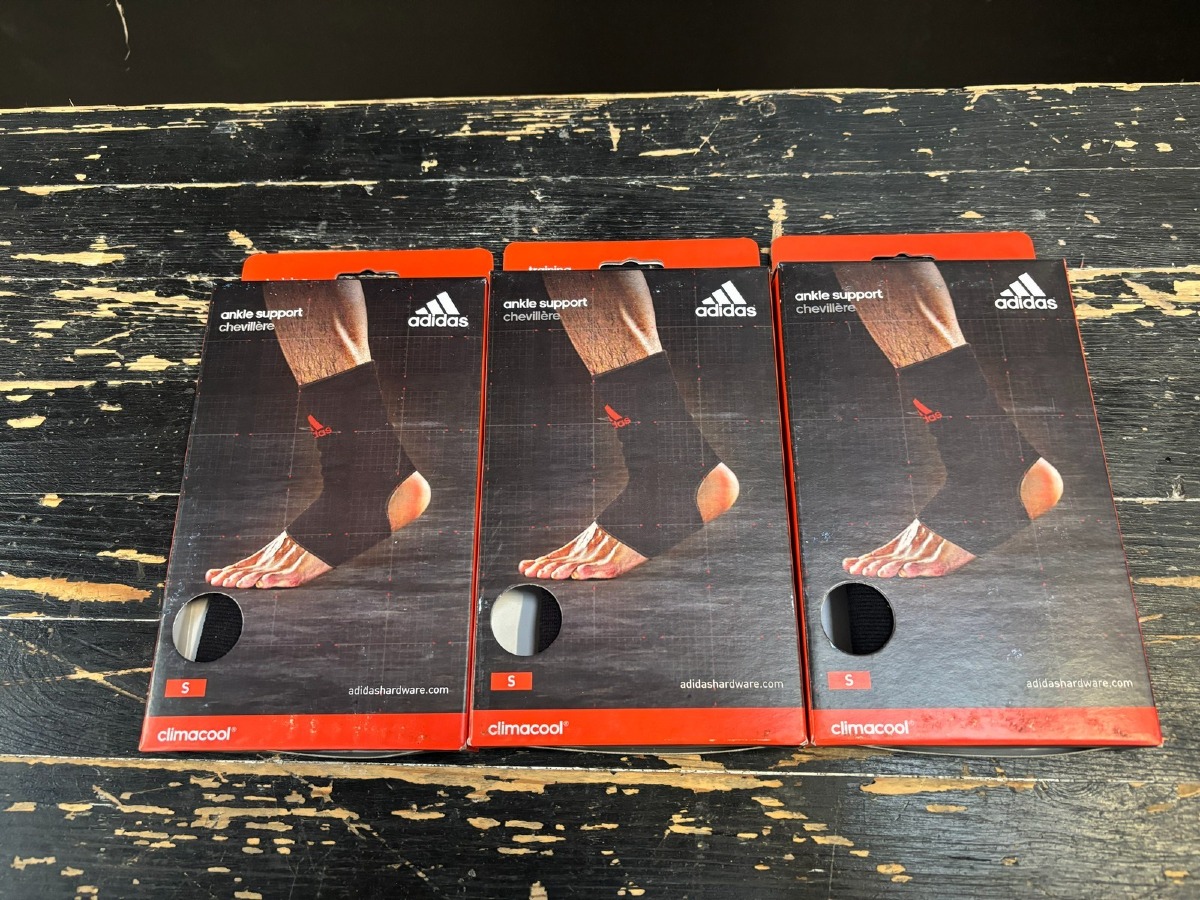 3 stk. Adidas climacool ankle support, Size S (Ubrugt)