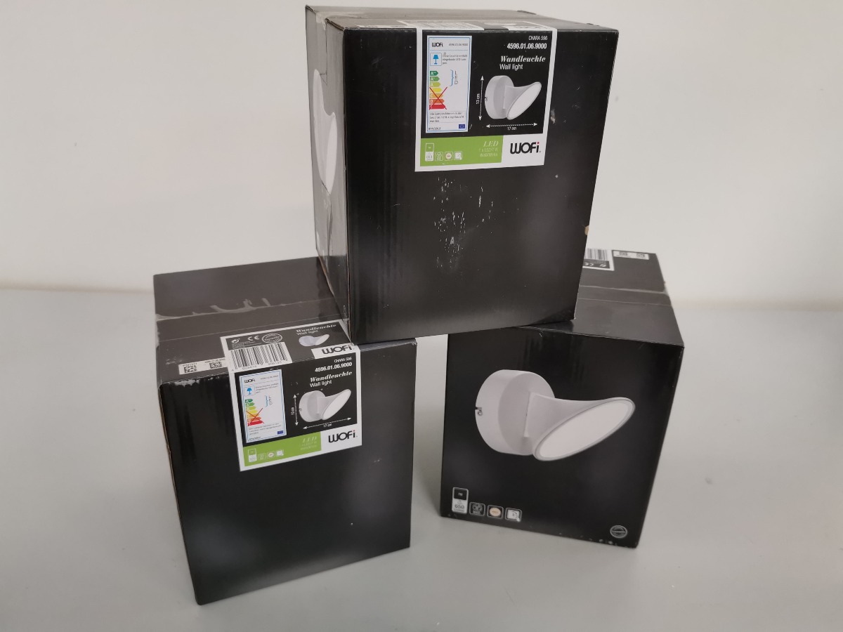 3 Wofi vægspots LED