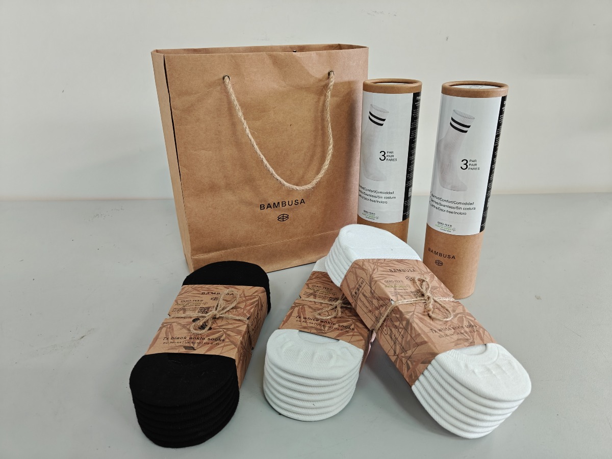 Bambusa sortiment med ankelsokker og sportssokker (5)
