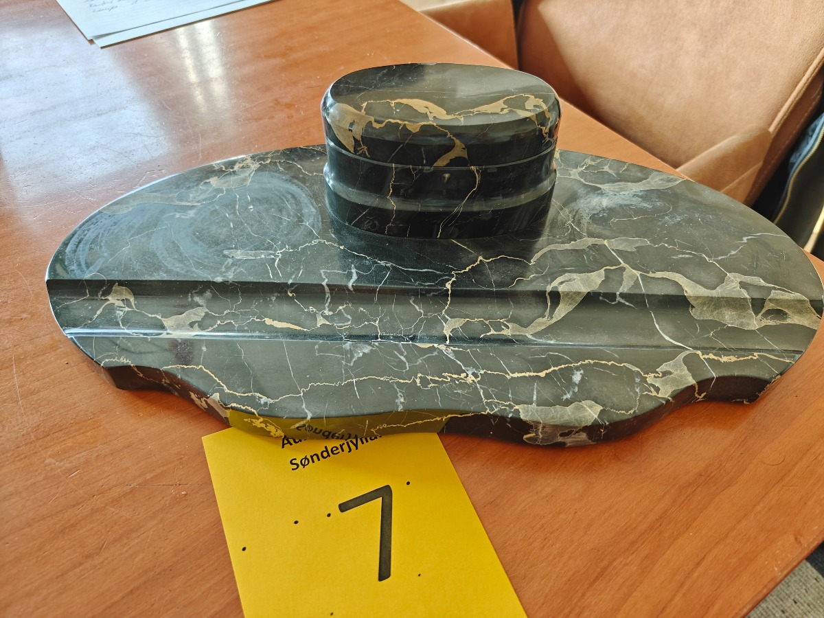 Skrivebordssæt i Italiensk marmor