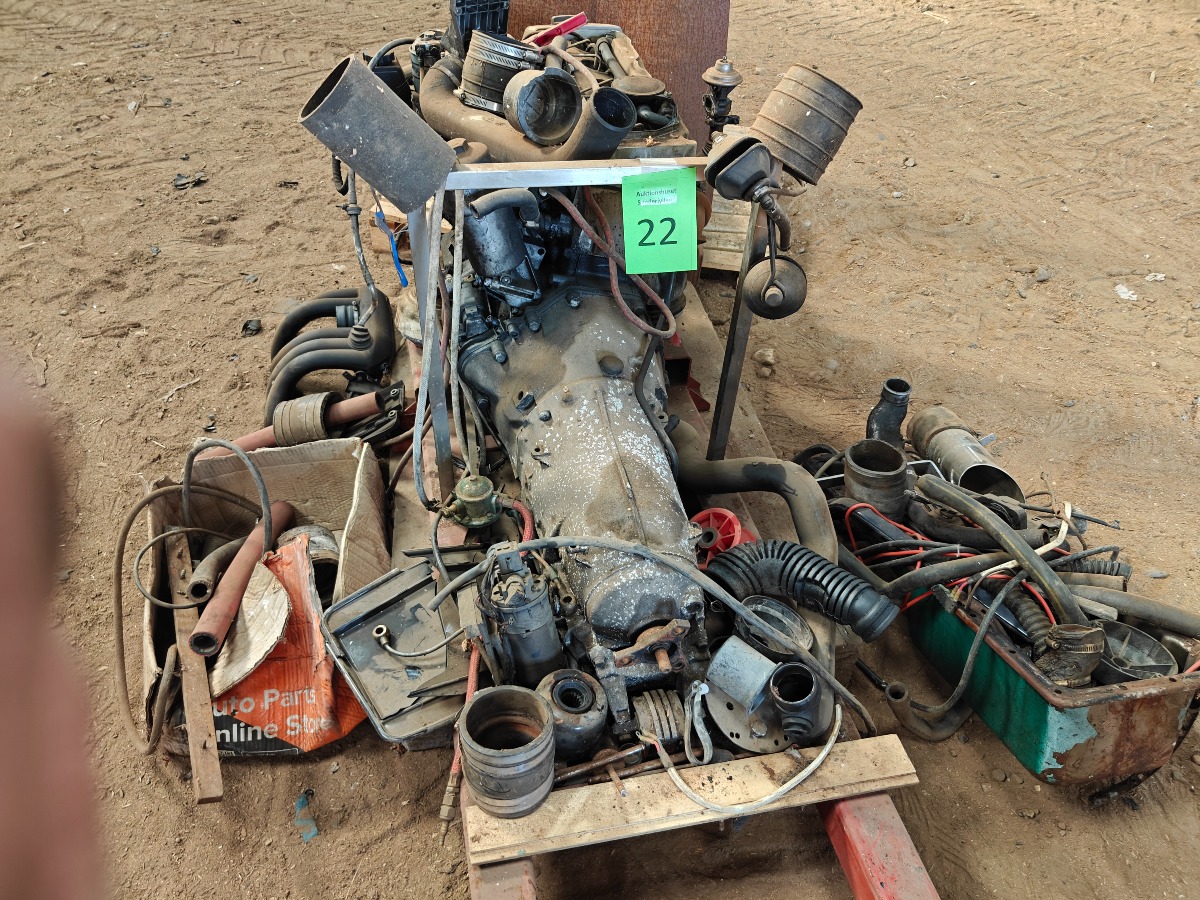 Mercedes-Benz motor m. gearkasse 