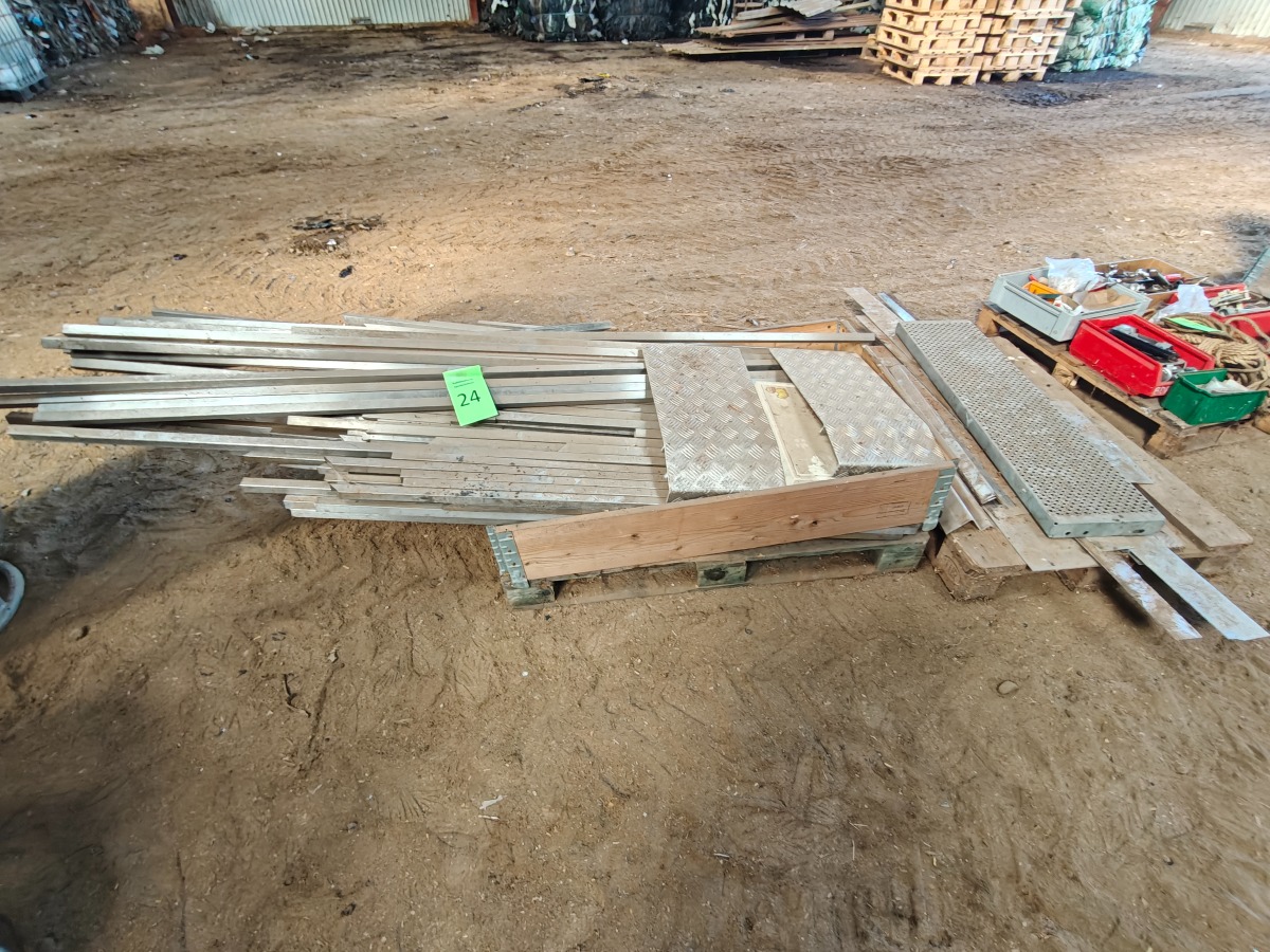 Parti rustfri stål profiler 