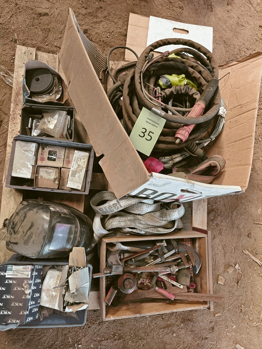 Svejsehjelm & svejseslanger til MIG & TIC