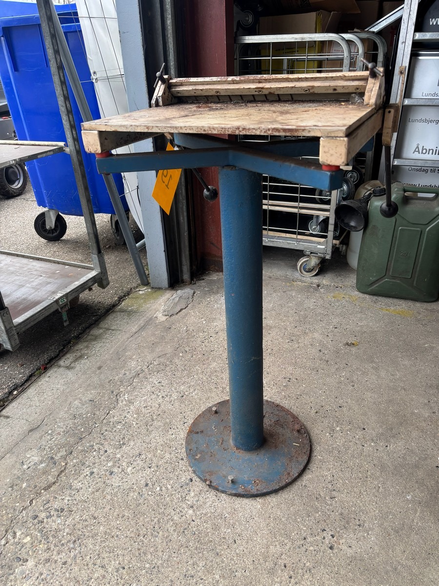 Manuel kantbukker / pladebukker