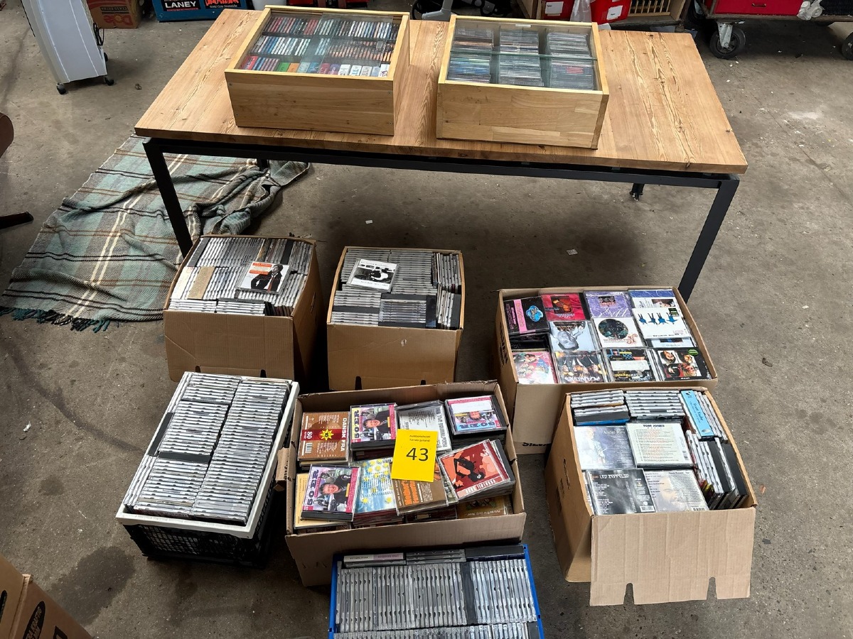 Stor samling CDér - mange stk