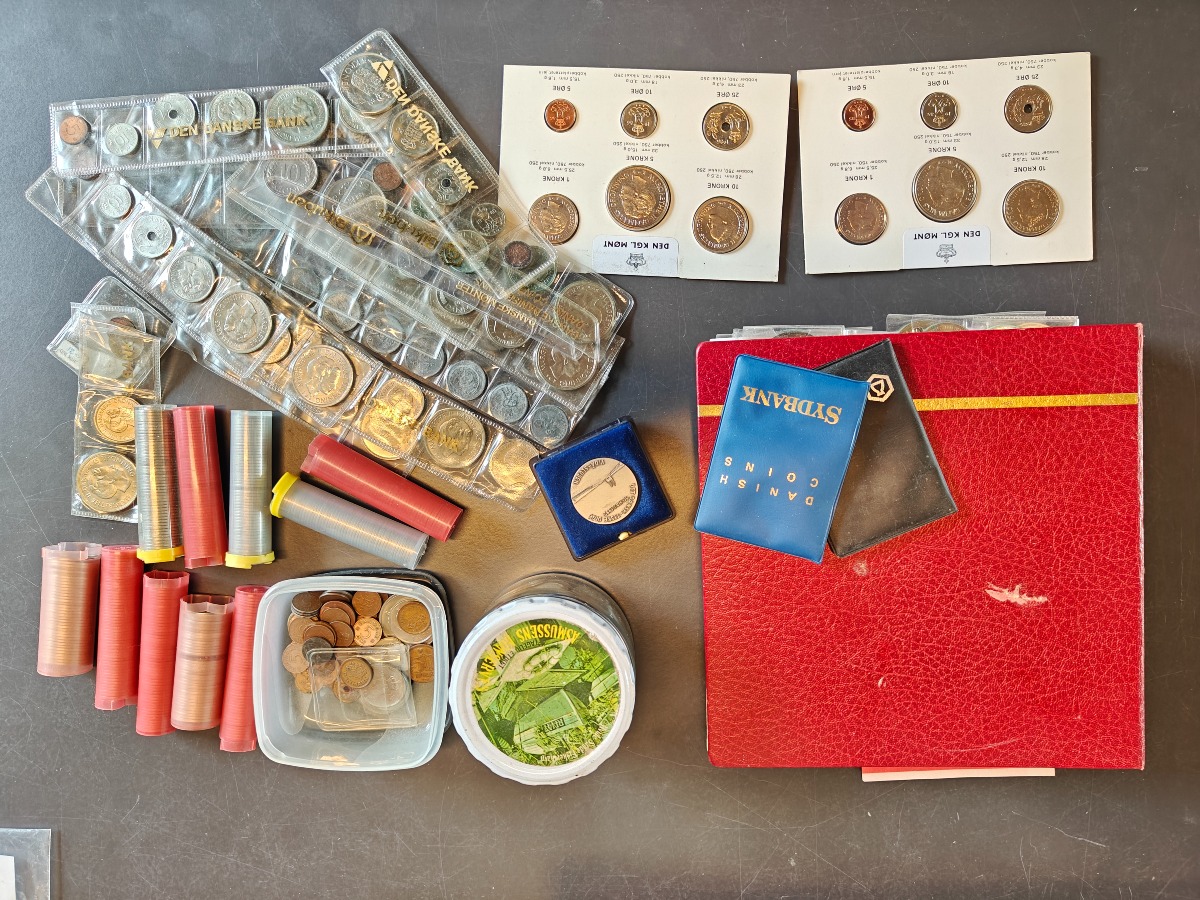 Møntsamling Danmark