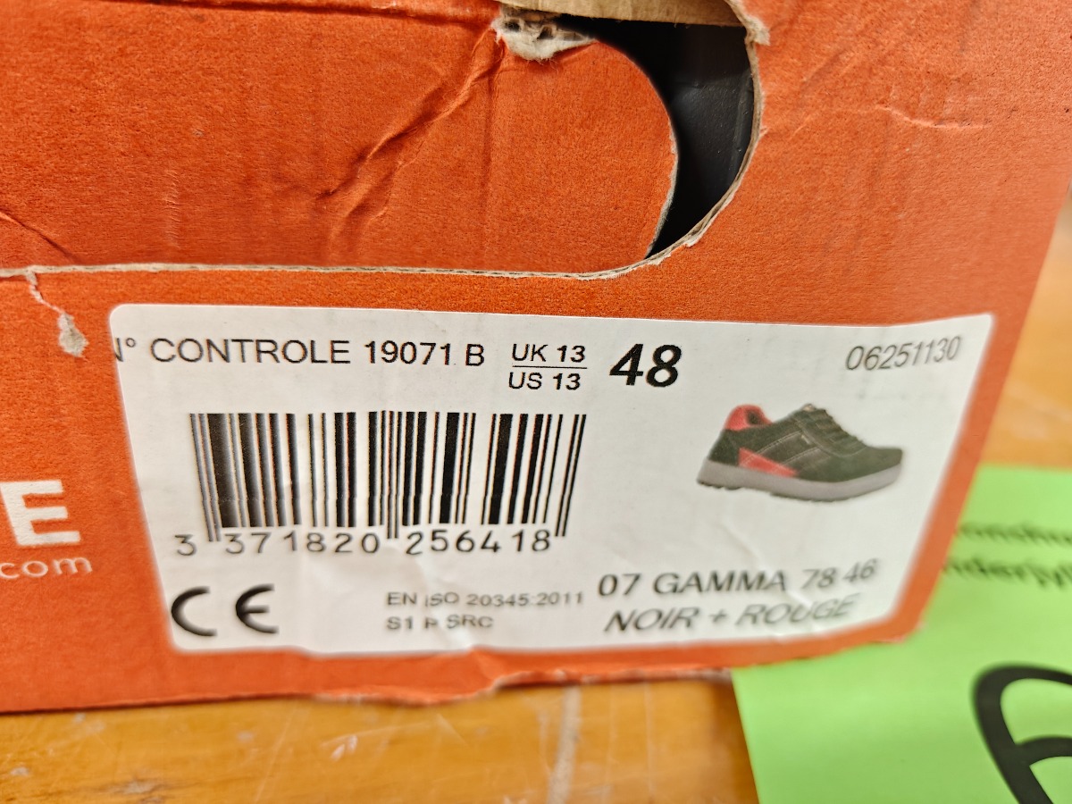 Sikkerhedssko parade 