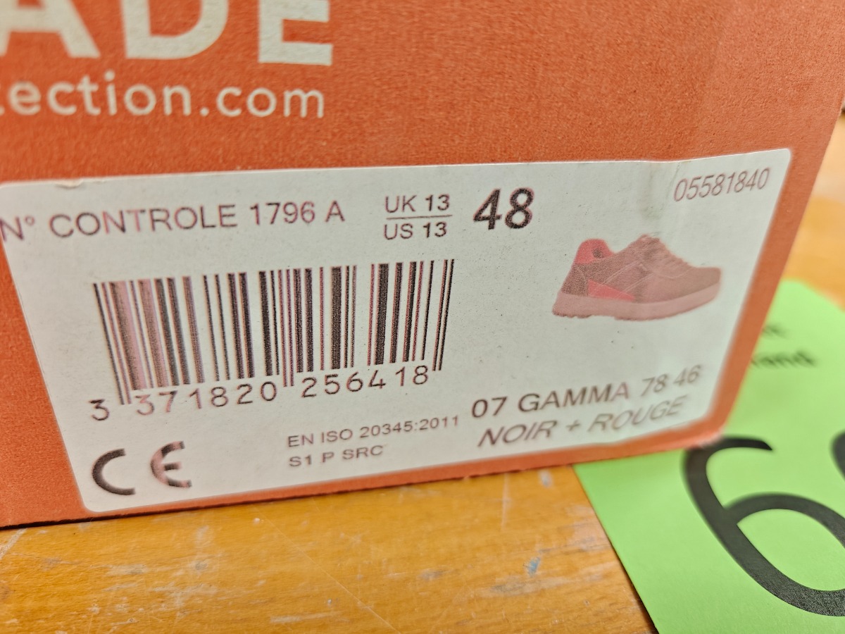 Sikkerhedssko parade 