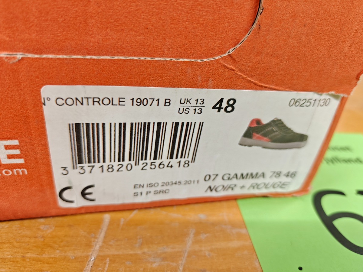 Sikkerhedssko parade 