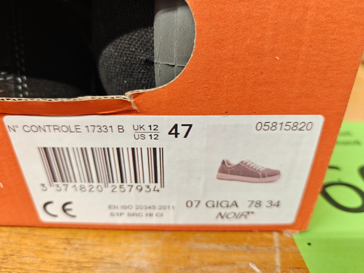 Sikkerhedssko parade 